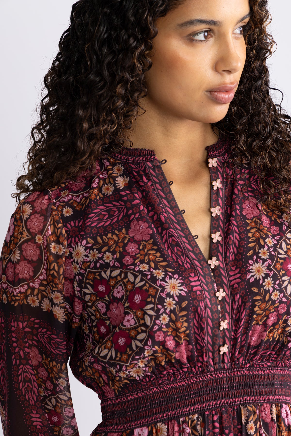Marisol Dress - Wine