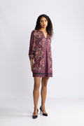 Malayah Dress - Wine