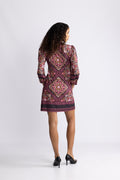 Malayah Dress - Wine