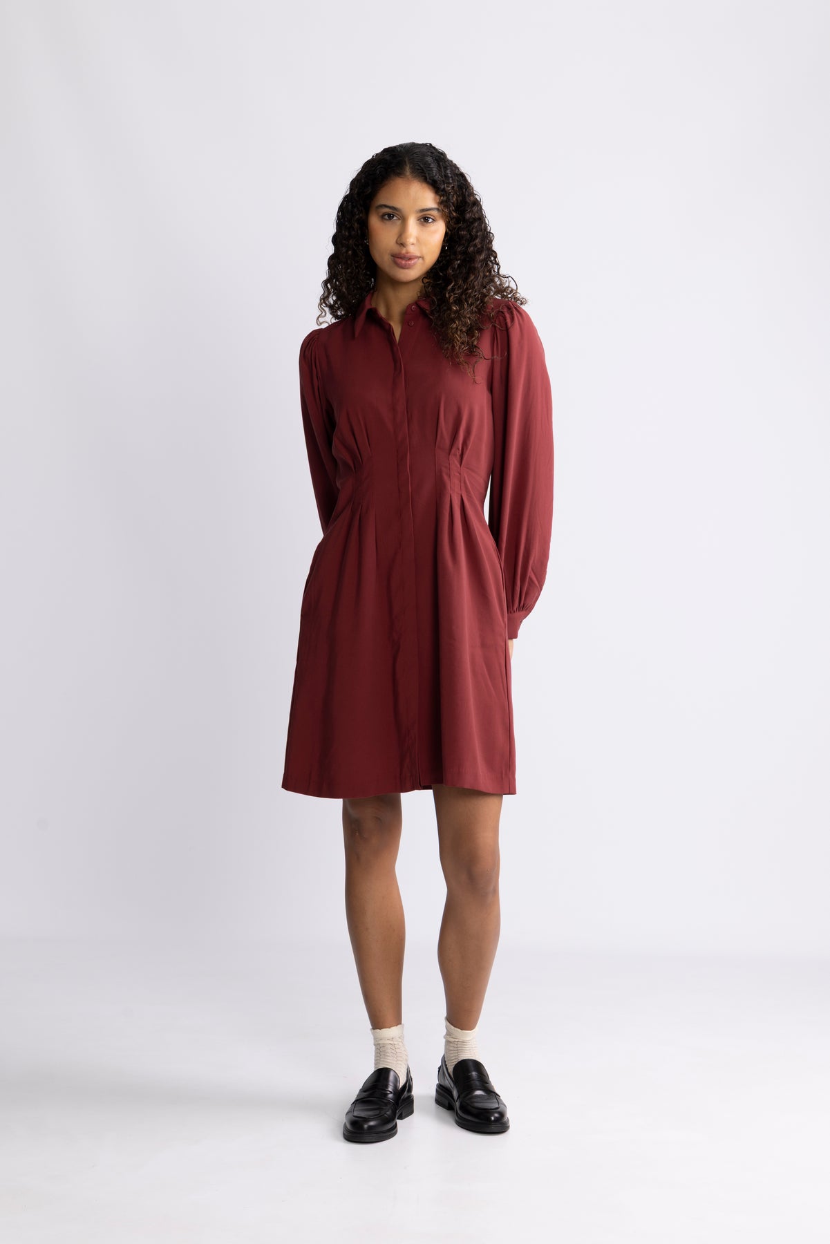 Elsa Asana Dress - Syrah