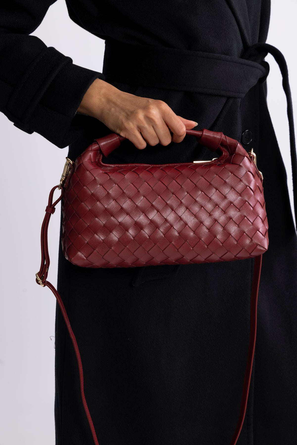 Dandy Braided Florence - Maroon W. Gold