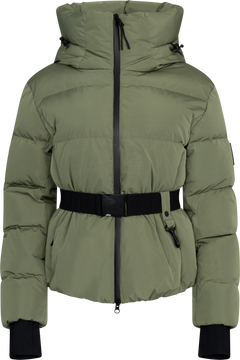 Emily Down Belt Jacket - Green