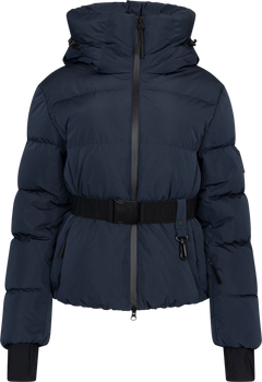Emily Down Belt Jacket - Navy
