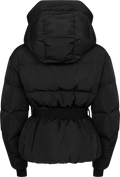 Emily Down Belt Jacket - Black