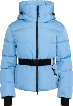 Emily Down Belt Jacket - Lt Blue