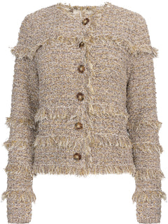 Gita Knit Tweed Jacket - Helios
