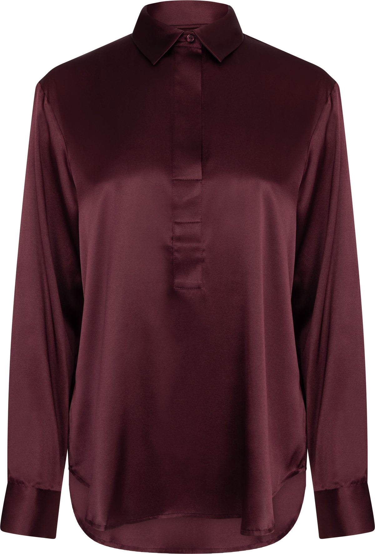 Leia Blouse - Plum
