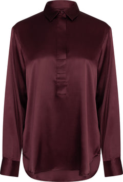 Leia Blouse - Plum