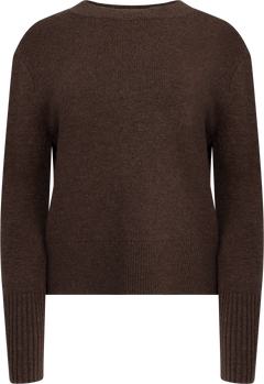 Mari Wool Sweater - Dark Brown