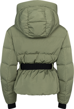 Emily Down Belt Jacket - Green