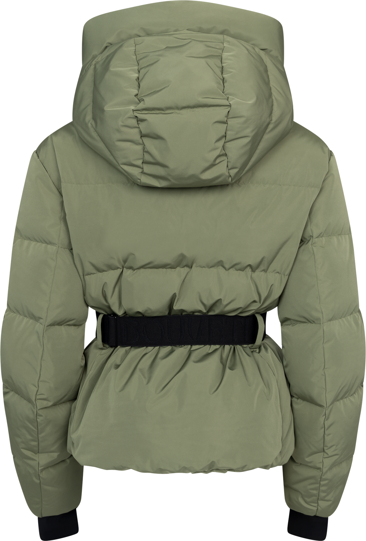 Emily Down Belt Jacket - Green