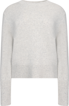 Mari Wool Sweater - Light Grey