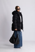 Pernille Down Puffer Jacket - Black