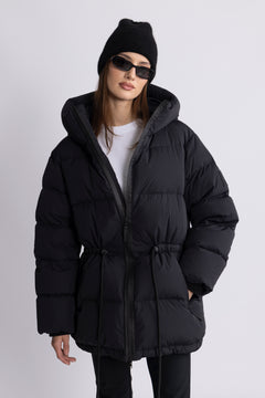 Pernille Down Puffer Jacket - Black