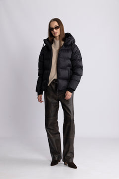 Maud Puff Jacket - Black