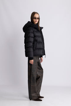 Maud Puff Jacket - Black
