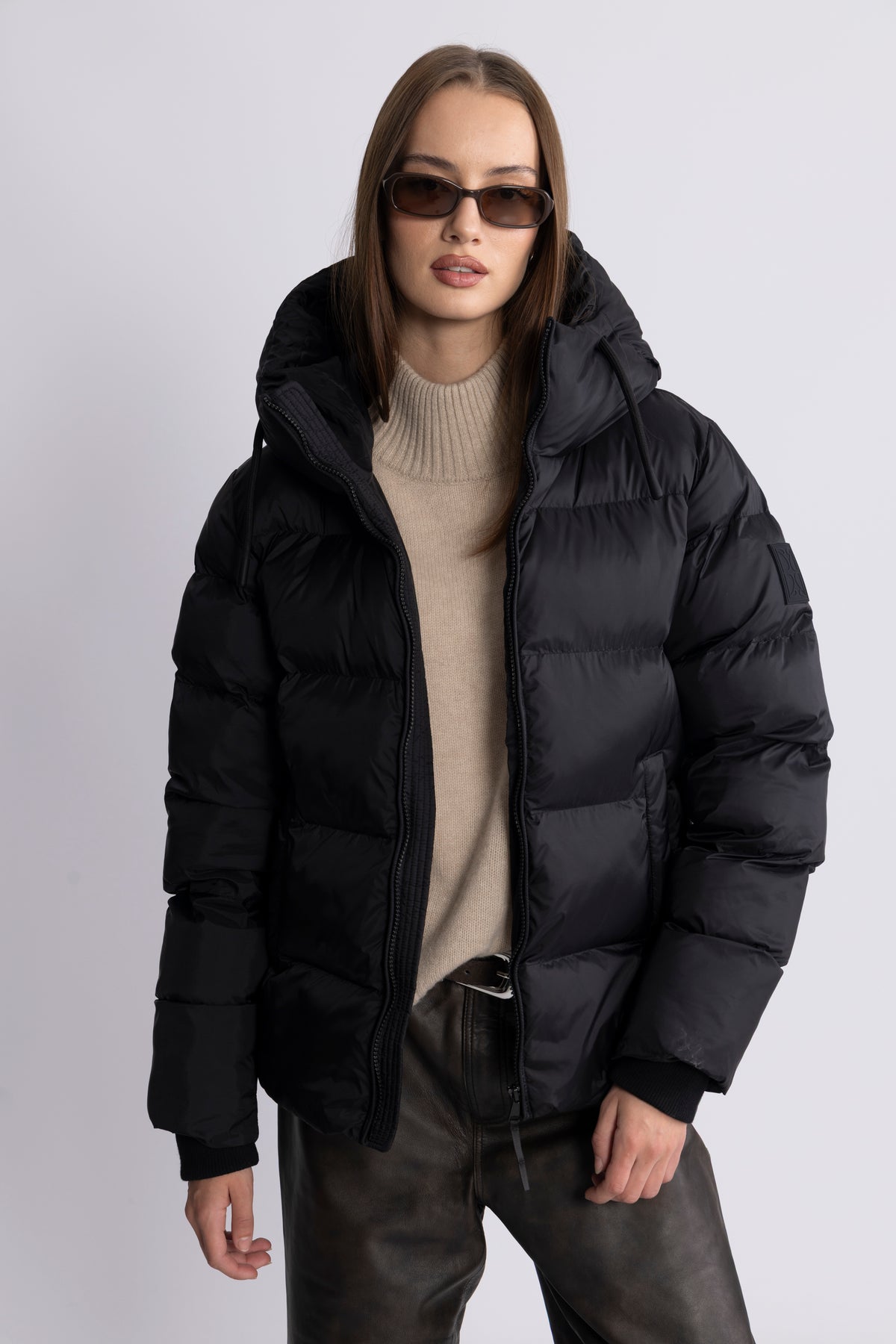 Maud Puff Jacket - Black