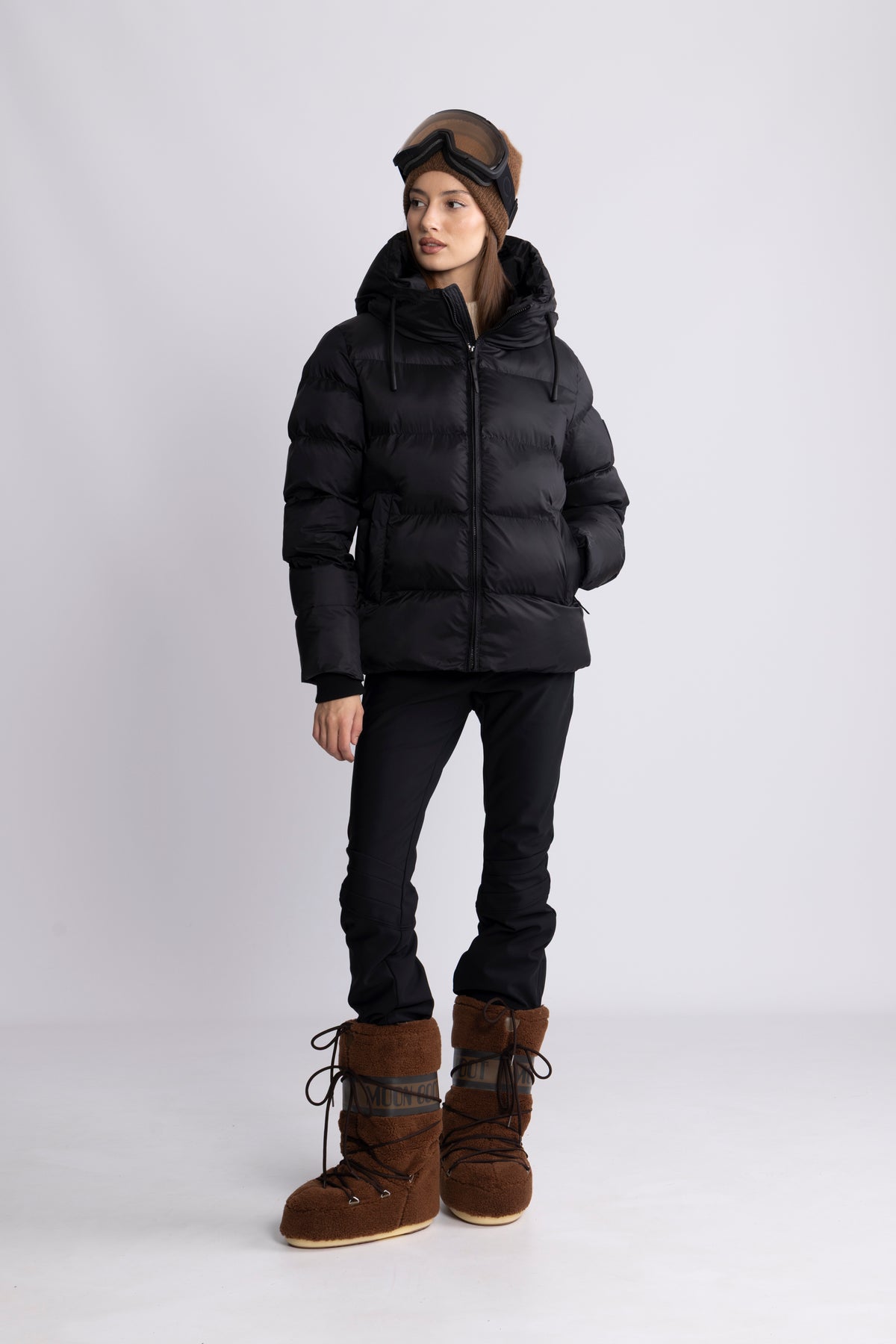 Maud Puff Jacket - Black