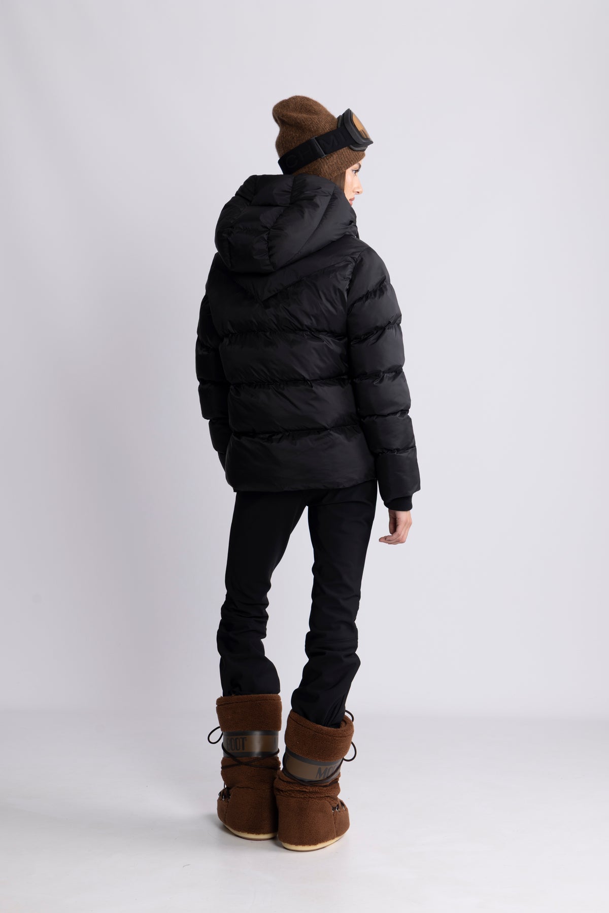 Maud Puff Jacket - Black