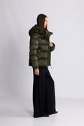 Maud Puff Jacket - Olive