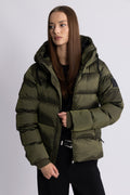 Maud Puff Jacket - Olive