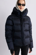Angelika Down Puffer Jacket - Navy