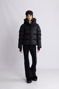 Angelika Down Puffer Jacket - Black