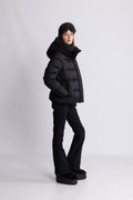 Angelika Down Puffer Jacket - Black