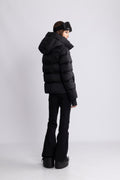 Angelika Down Puffer Jacket - Black