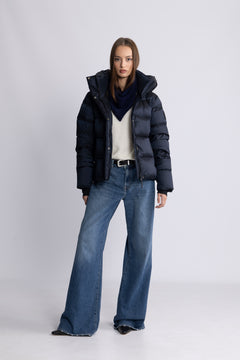 Angelika Down Jacket - Navy