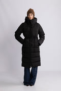 Sophie Long Down Coat - Black