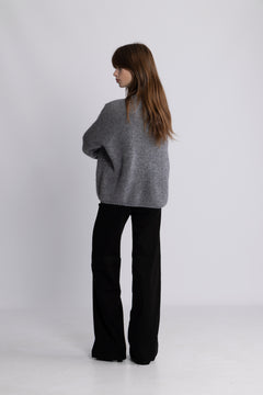 Mimi Ls Knit - Grey