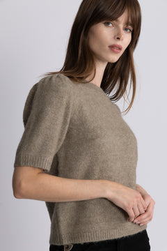 Yasanne SS Knit Pullover - Fallen Rock