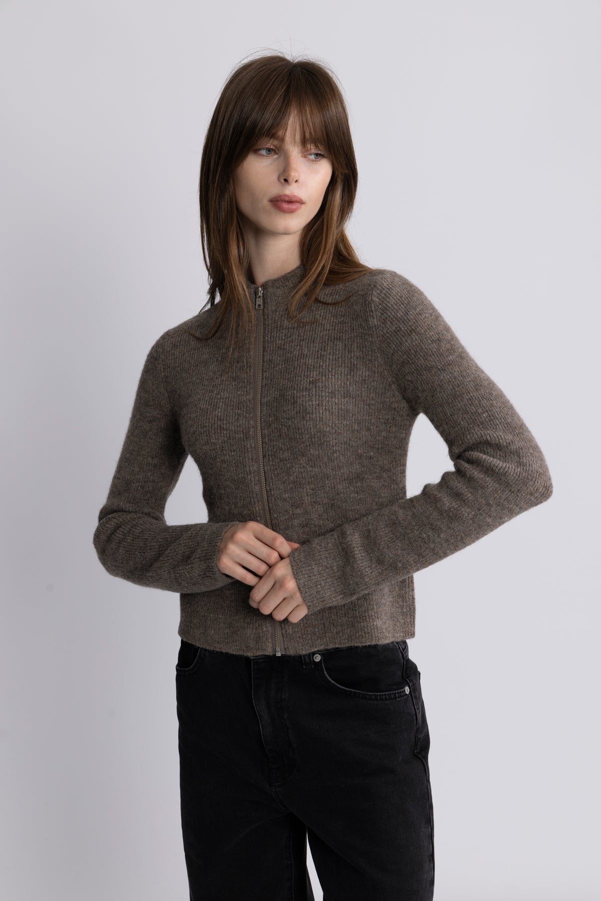 Tree Cardigan - Chocolate Chip