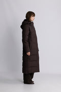 Ida Down Coat - Black Coffee