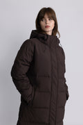 Ida Down Coat - Black Coffee