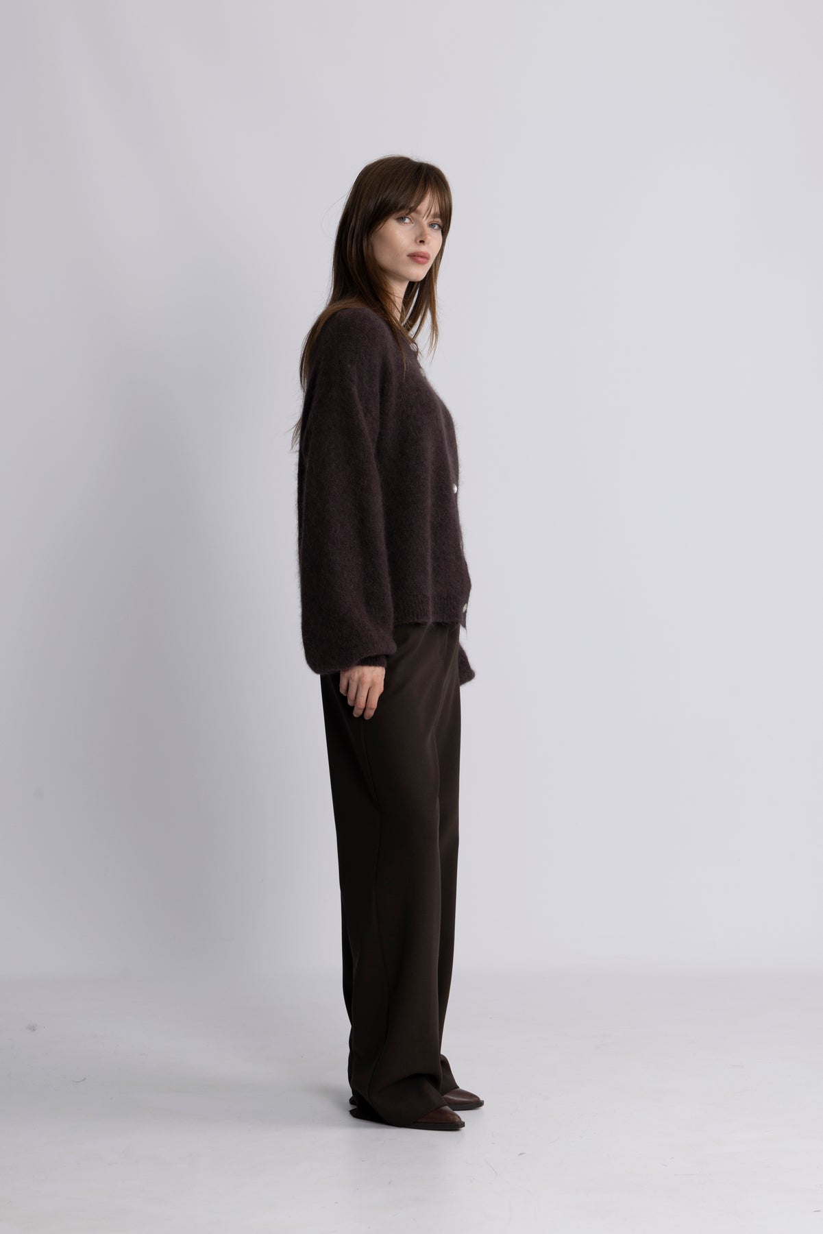 Rita Mw Wide Pant - Delicioso Melange