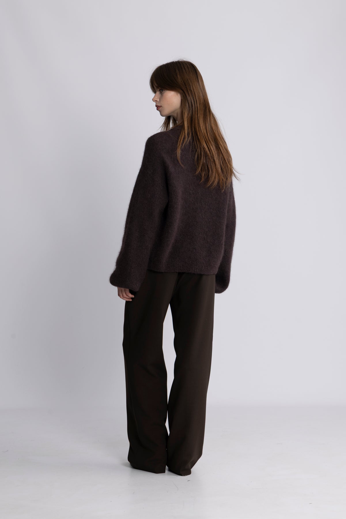 Rita Mw Wide Pant - Delicioso Melange