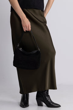 Suede Ginni Bag - Black