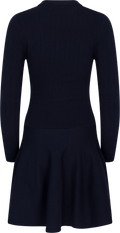 Aslaug Knit Mini Dress - Navy