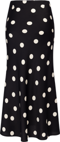 Maiden Skirt - Black White Dot