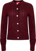 Blair Cardigan - Cabernet