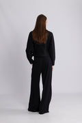 Sara Pearl Cardigan - Black