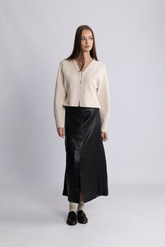 Sara Pearl Cardigan - Ivory