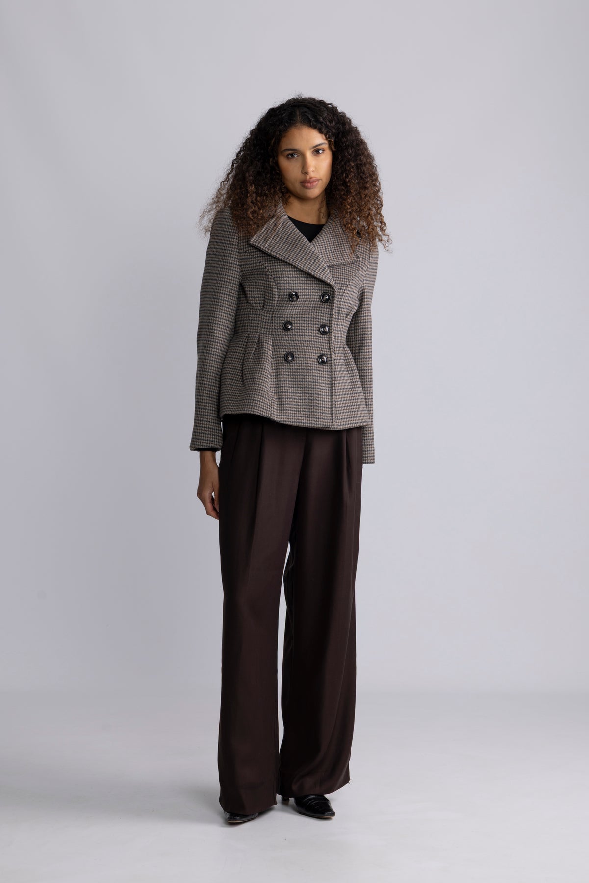 Hermione Jacket - Dark Brown