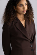 Exa Dress - Black Coffee
