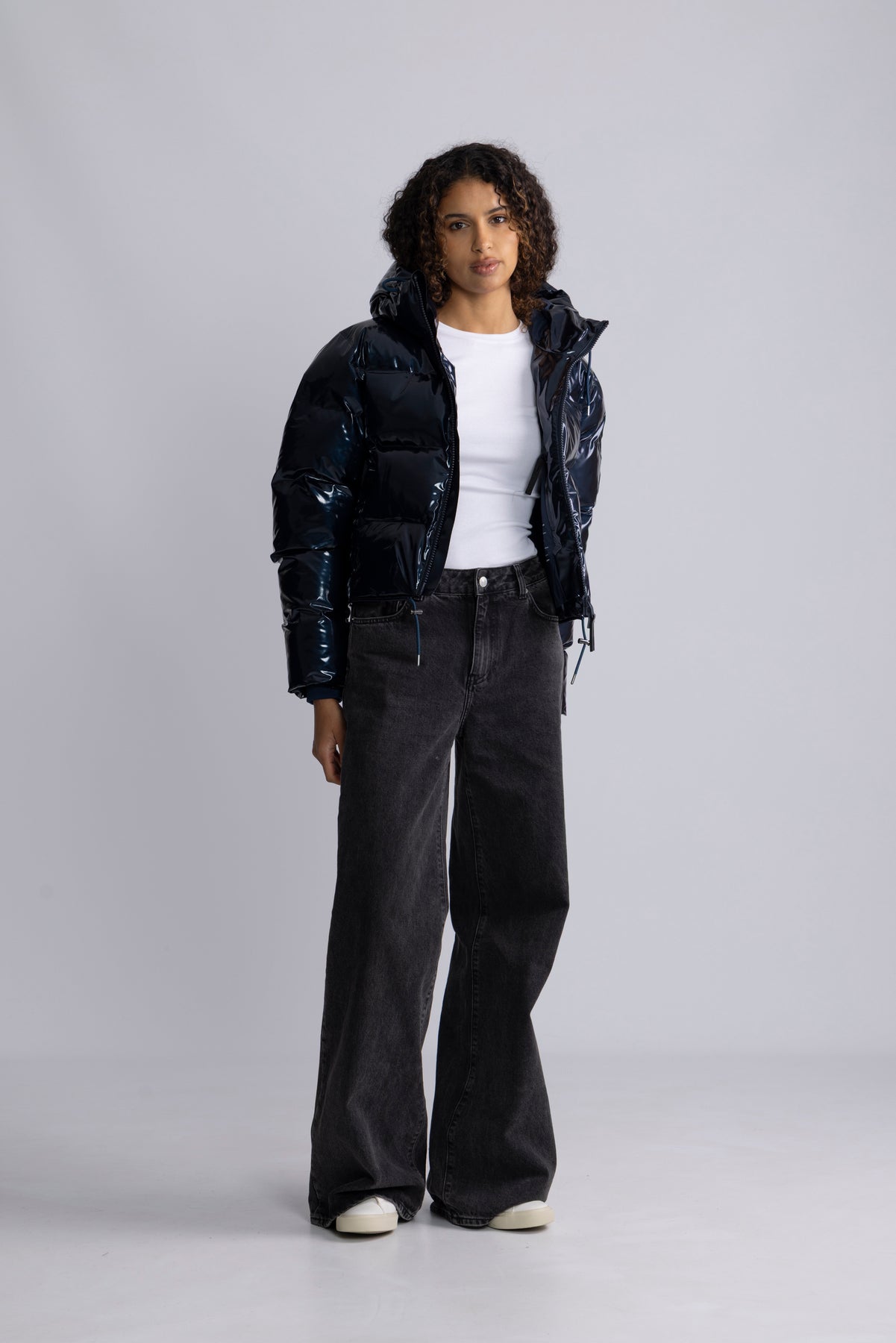 Alta Short Puffer Jacket W3T3 - Spill