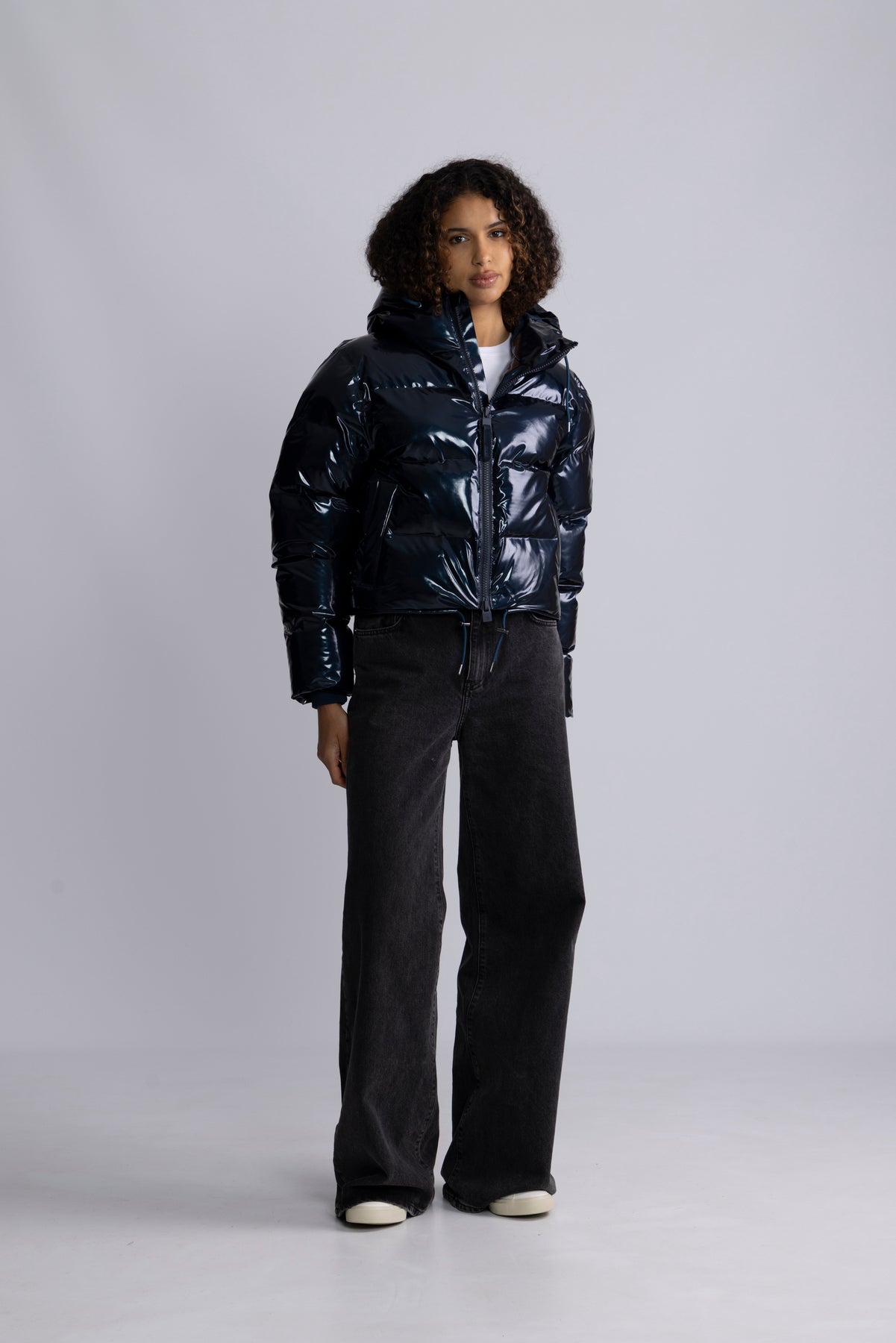 Alta Short Puffer Jacket W3T3 - Spill