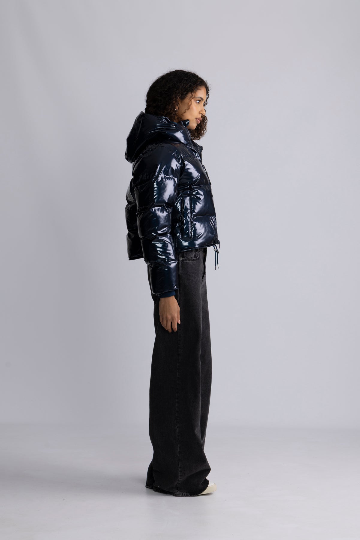 Alta Short Puffer Jacket W3T3 - Spill