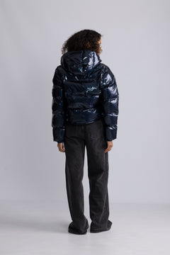 Alta Short Puffer Jacket W3T3 - Spill